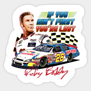 Ricky Bobby Cup Sticker